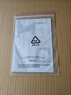 PatioJoy 4 Piece Rattan Patio Set