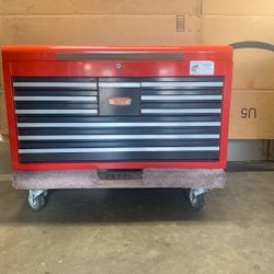 Vintage Sears CRAFTSMAN Commercial 10 Drawer Top Chest 