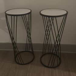 Marble End Tables/Stands