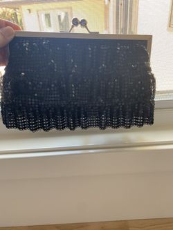 Black Fancy Chic Purse From Express 