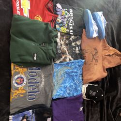 Oversized Vintage Tees And Shoes