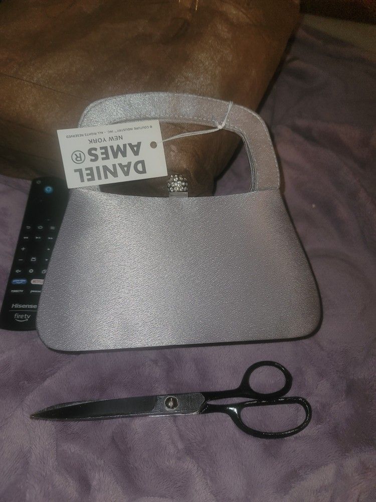 Silver Evening Purse