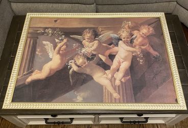 Adoration Of The Shepherds Framed Picture 