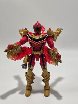 2005 Vintage Power Rangers Mystic Force Red Ranger to Fury Dragon