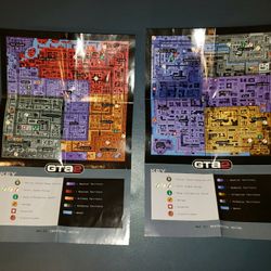 Grand Theft Auto 2 And Grand Theft Auto Vice City Posters