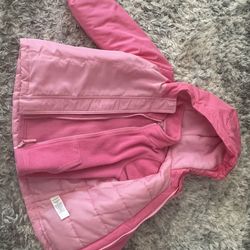 5T 2-n-1 Puffer Fleece Jacket