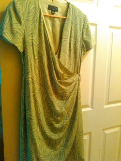 Beautiful spruce green dress