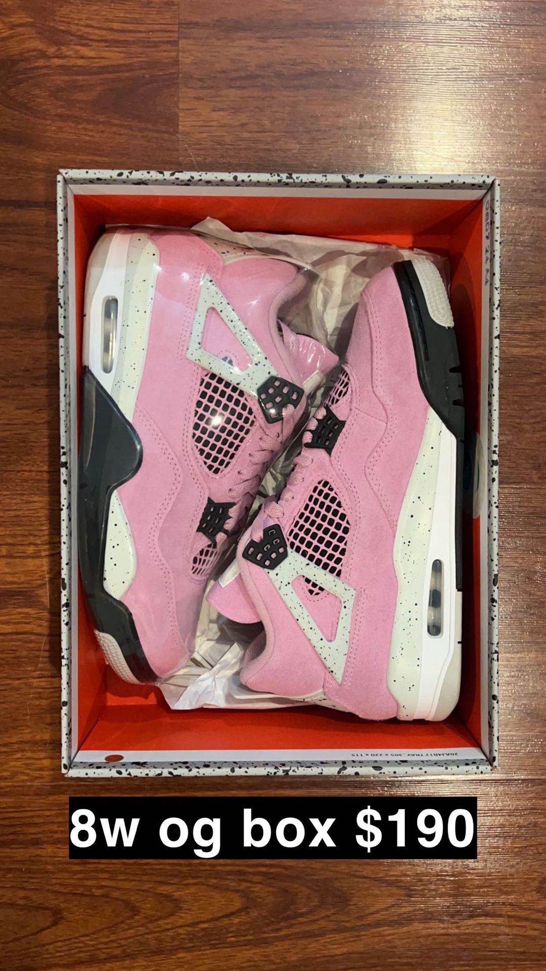 Jordan 4 retro “Oxford Pink”
