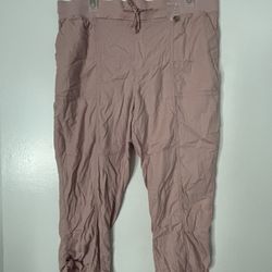 New Light Pink Capri Pants