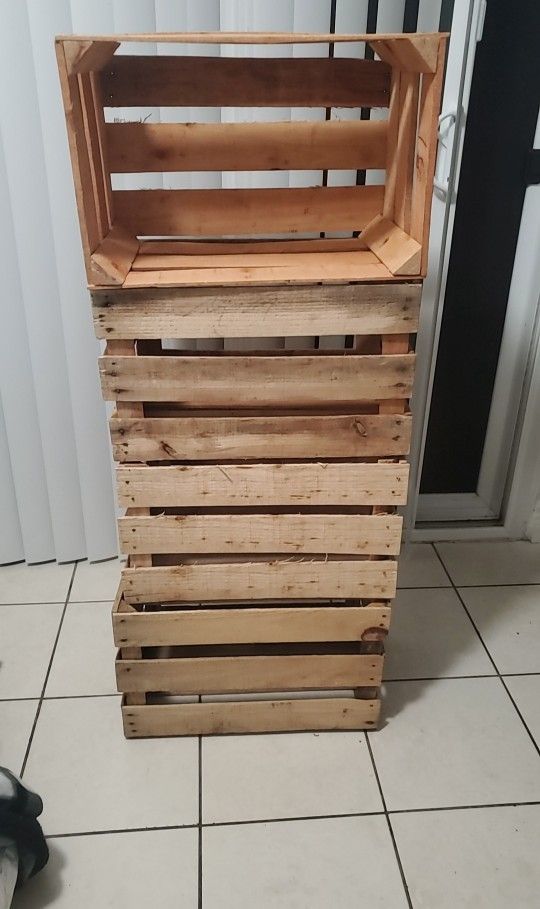 Wood Crates 20x12x12 