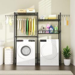 Laundry Room Shelf Drying Rack