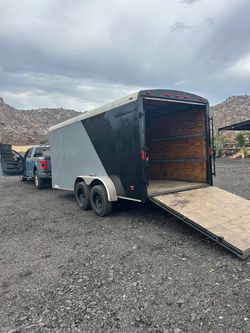 ENCLOSED TRAILERS, 16 ft. X 7 Ft. TITLE IN HAND