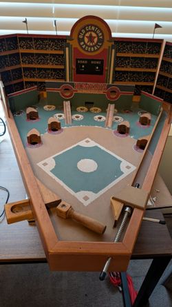 Baseball Pinball Style Game