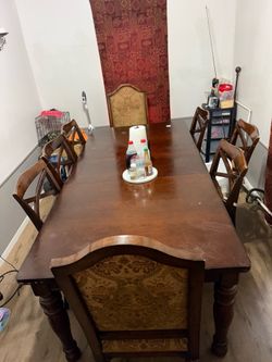 8 person dining set