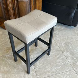 Upholstered stool. Great  condition.