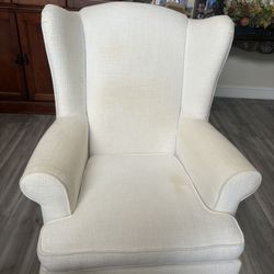 White Rocking Chair