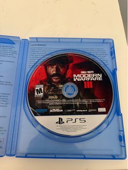 III Call of duty Modern warfare III for PS5