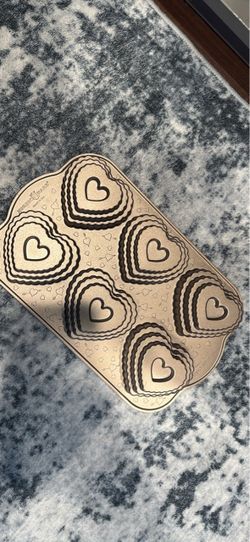 Nordic Ware Heart-Shaped Muffin Baking Pan