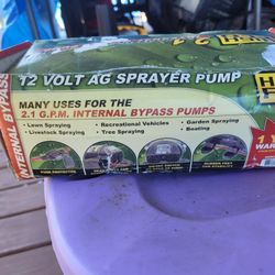 12 Volt AG Sprayer Pump