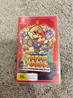 Paper Mario Nintendo switch