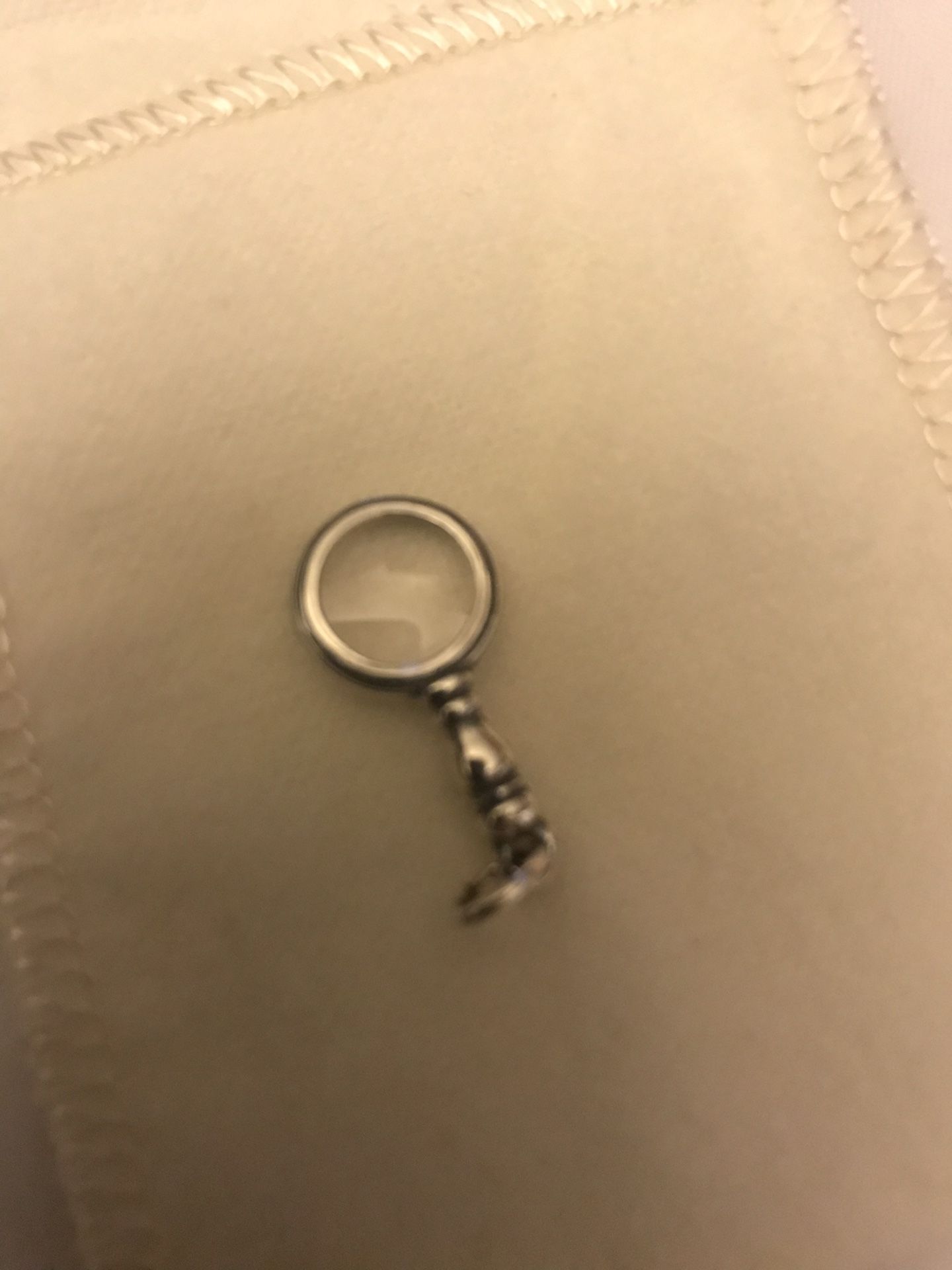 James avery magnifying glass charm sale