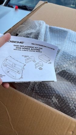 Honda console replacement