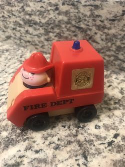 Vintage Durham Industries Bobbit fire truck
