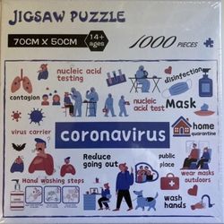 Coronavirus 1000 pieces Jigsaw Puzzle