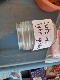 Outside Porch Light Globe