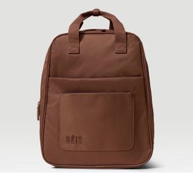 Beis expandable backpack in maple