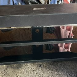 Black Tv Stand / Entertainment Center 