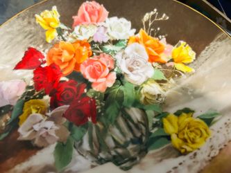 Decorative Plate- “ Flower of Garden”