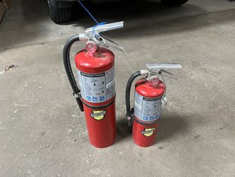 Fire Distinguishers( Both For $30)