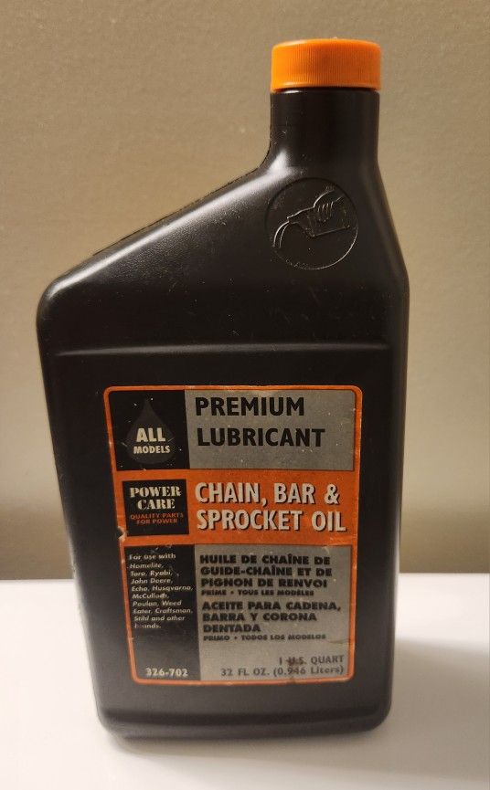 Power Care Premium Chain, Bar And Sprocket Oil 