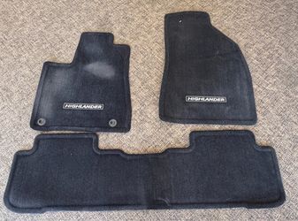 Toyota Highlander OEM Carpet Floor Mats Set