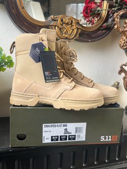 5.11 Coyote 120 Tactical Boots Size 10
