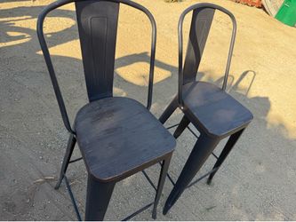 High bar stools