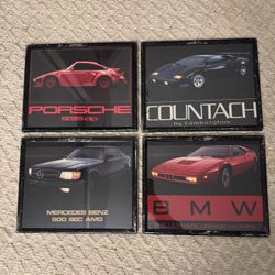 Framed Vintage Car Posters/Prints