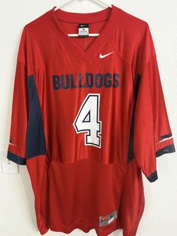 Nike Fresno State Bulldogs Football Jersey Number Four Derek Carr, NFL XL