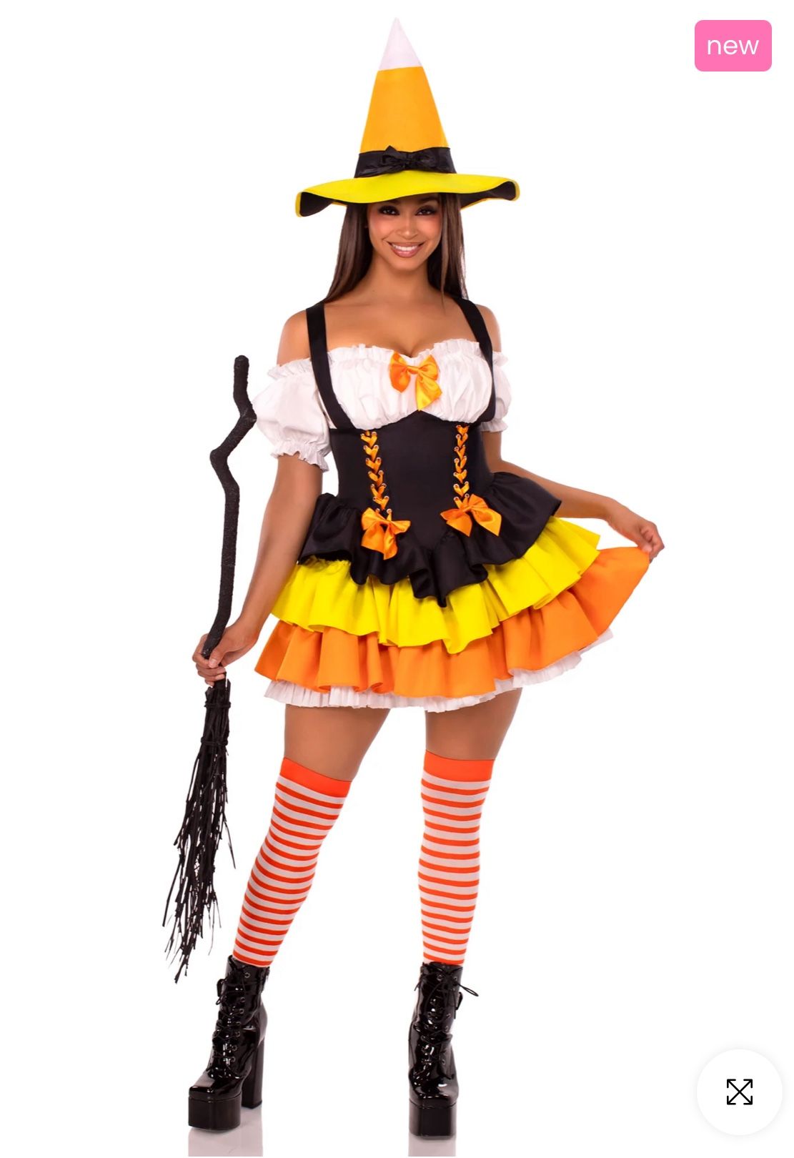 Candy Corn. Witch Costume 