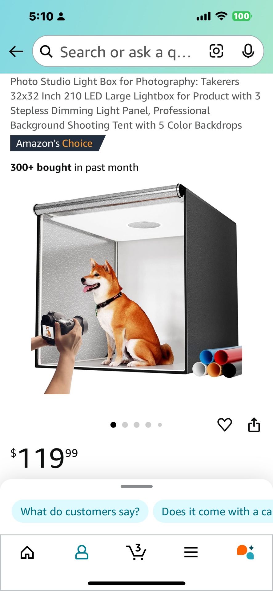 Photo Light Box 32inch