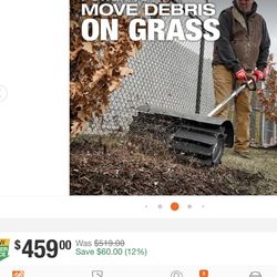 Milwaukee
M18 FUEL 18V Brushless Cordless Battery Powered QUIK-LOK Power Head with Rubber Broom Attachment tool only