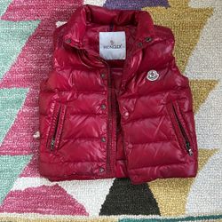 Moncler YOUTH Down Vest 4y - 6y