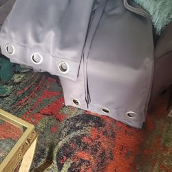 Gray Blackout Drapes
