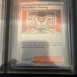 Black Belt's Training 096/131 Prismatic Evolutions Poke Ball Pattern Pokemon NM