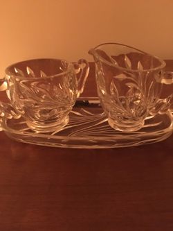 Creamer sugar plate