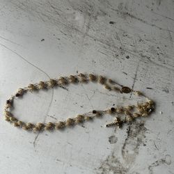 Rosario De 14 Kilates Oro. 20.8 Gramos