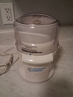 Ultimate chopper like new$15. Firm