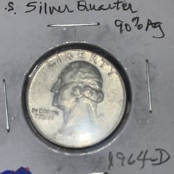 1964-D U.S. 🇺🇸 25c