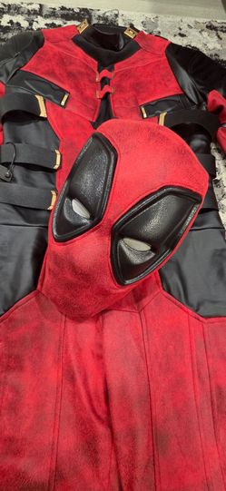 Full Deadpool Cosplay Costume with Mask